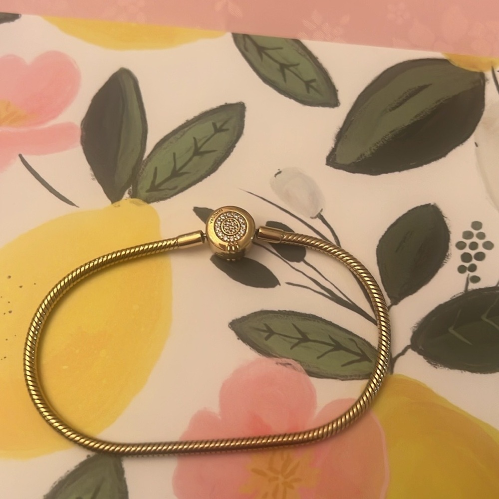 Pandora gold bracelet